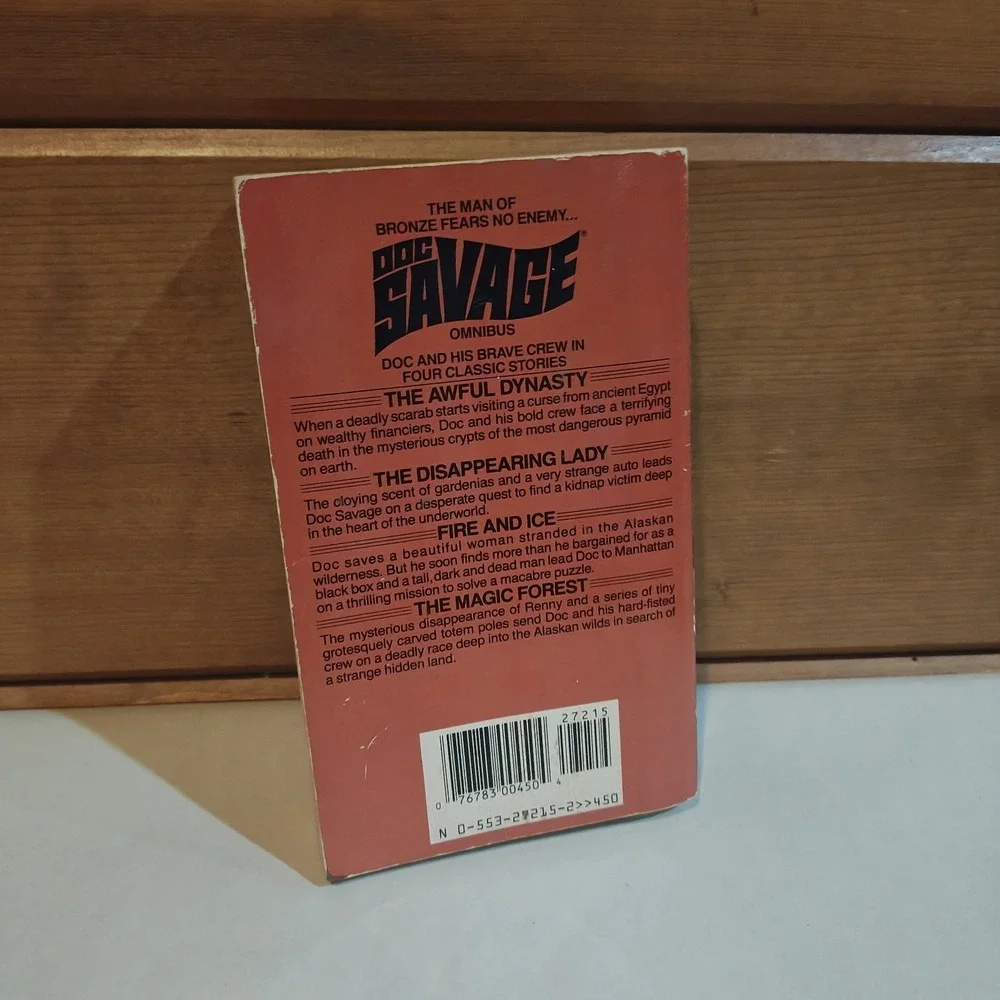 DOC SAVAGE: OMNIBUS #6 (Doc‎ Savage #148-151)  by Kenneth Robeson 9780553272154